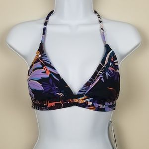 La Blanca Triangle Halter Bikini top